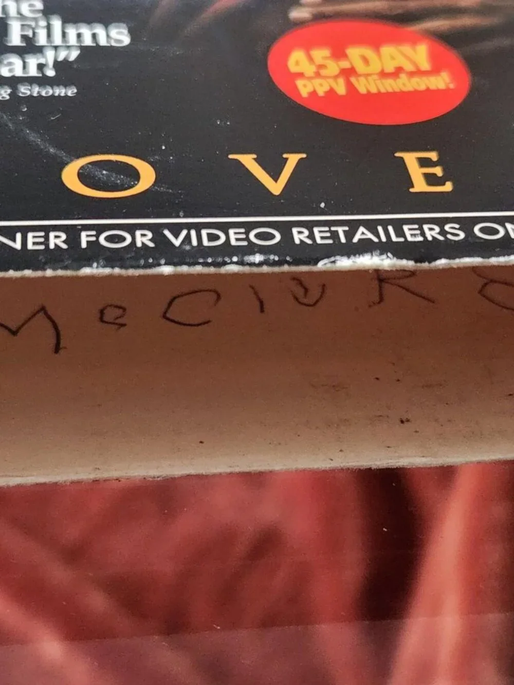 Beloved - Promo/Screener - 1998 - VHS